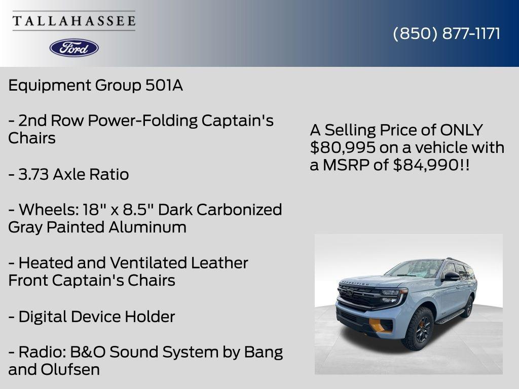 new 2026 Ford Expedition car, priced at $80,995