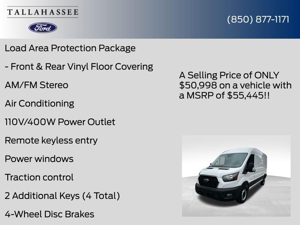 new 2025 Ford Transit-250 car, priced at $46,998
