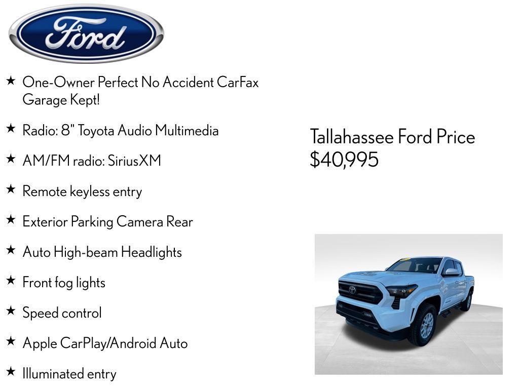 used 2025 Toyota Tacoma car, priced at $37,851