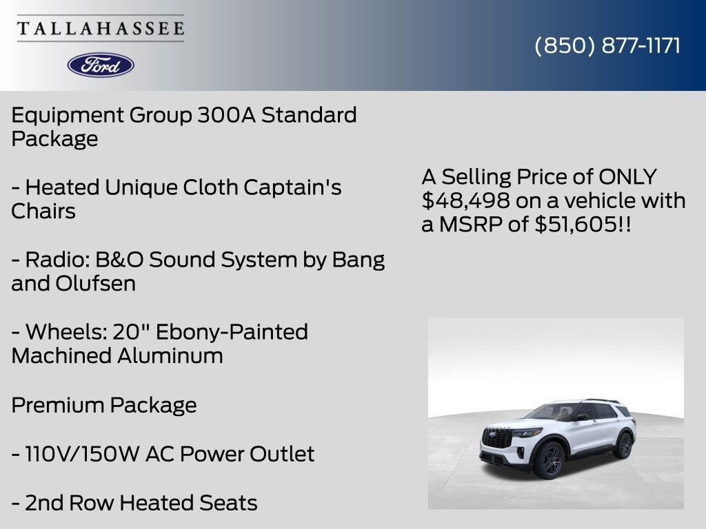 new 2026 Ford Explorer car, priced at $44,998