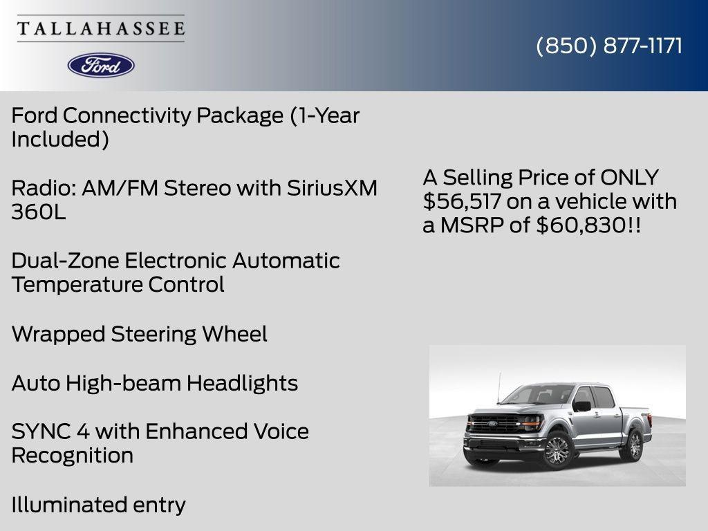 new 2026 Ford F-150 car, priced at $55,517