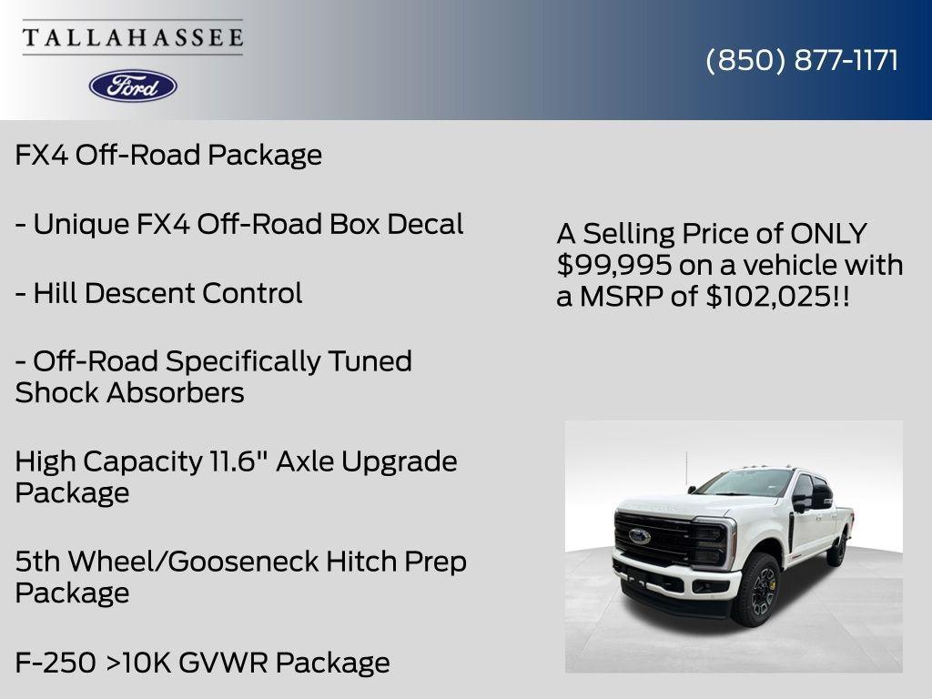 new 2026 Ford F-250 car, priced at $99,995