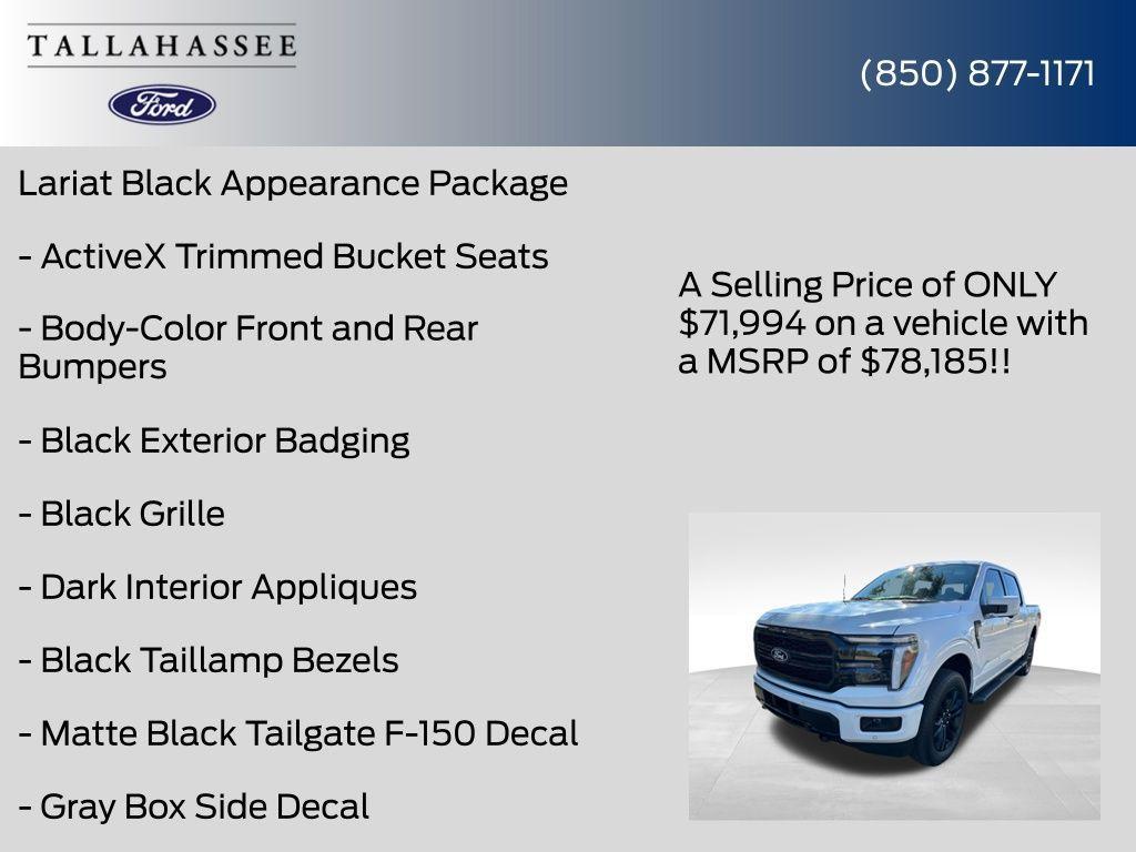 new 2026 Ford F-150 car, priced at $71,994