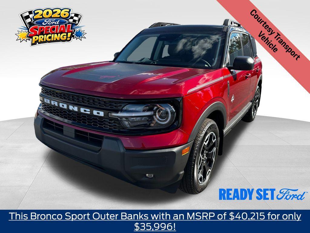 new 2025 Ford Bronco Sport car, priced at $35,996