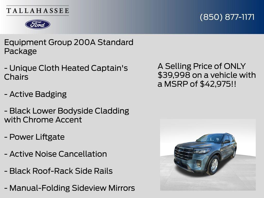 new 2026 Ford Explorer car, priced at $39,998