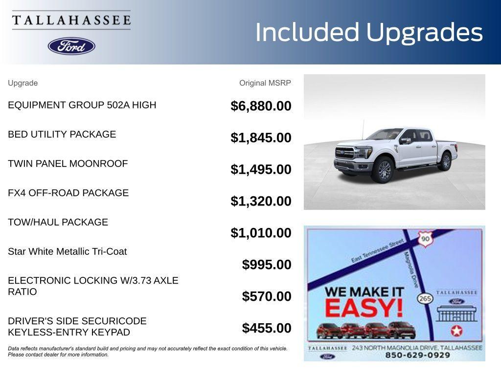 new 2026 Ford F-150 car, priced at $72,532