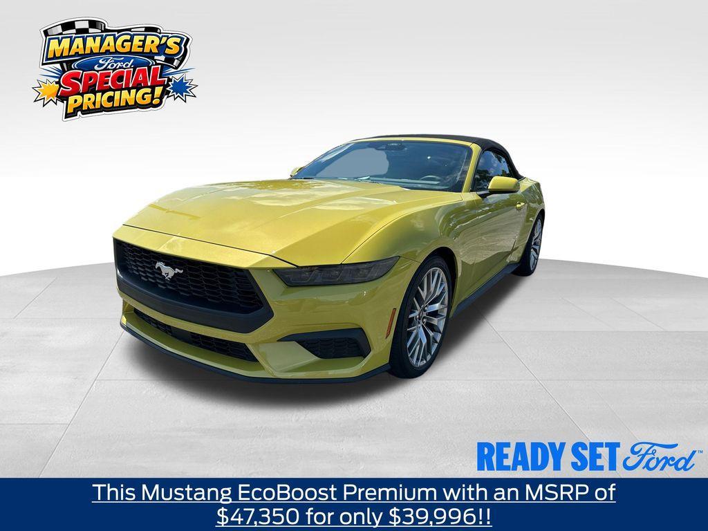 new 2025 Ford Mustang car, priced at $39,996