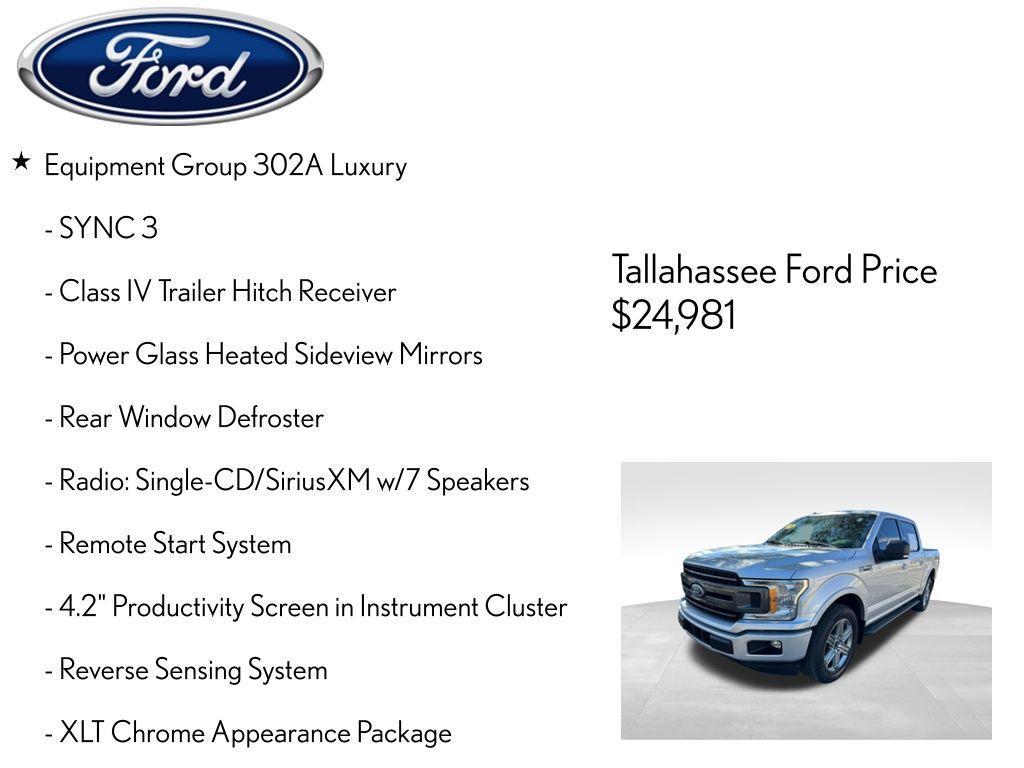 used 2018 Ford F-150 car, priced at $18,981
