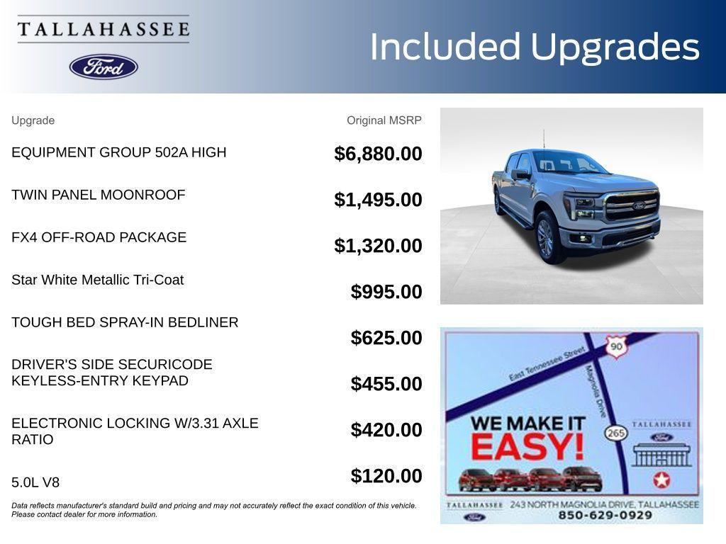 new 2026 Ford F-150 car, priced at $76,996