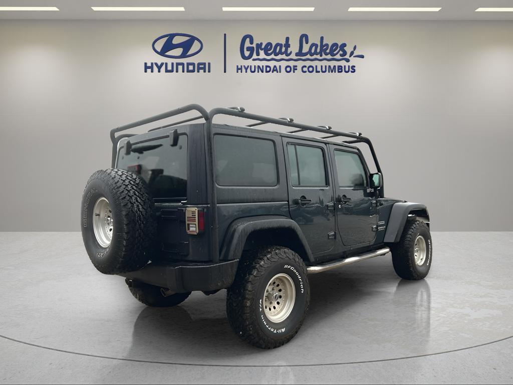 used 2017 Jeep Wrangler Unlimited car, priced at $19,277
