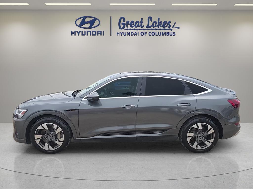 used 2021 Audi e-tron car, priced at $20,733