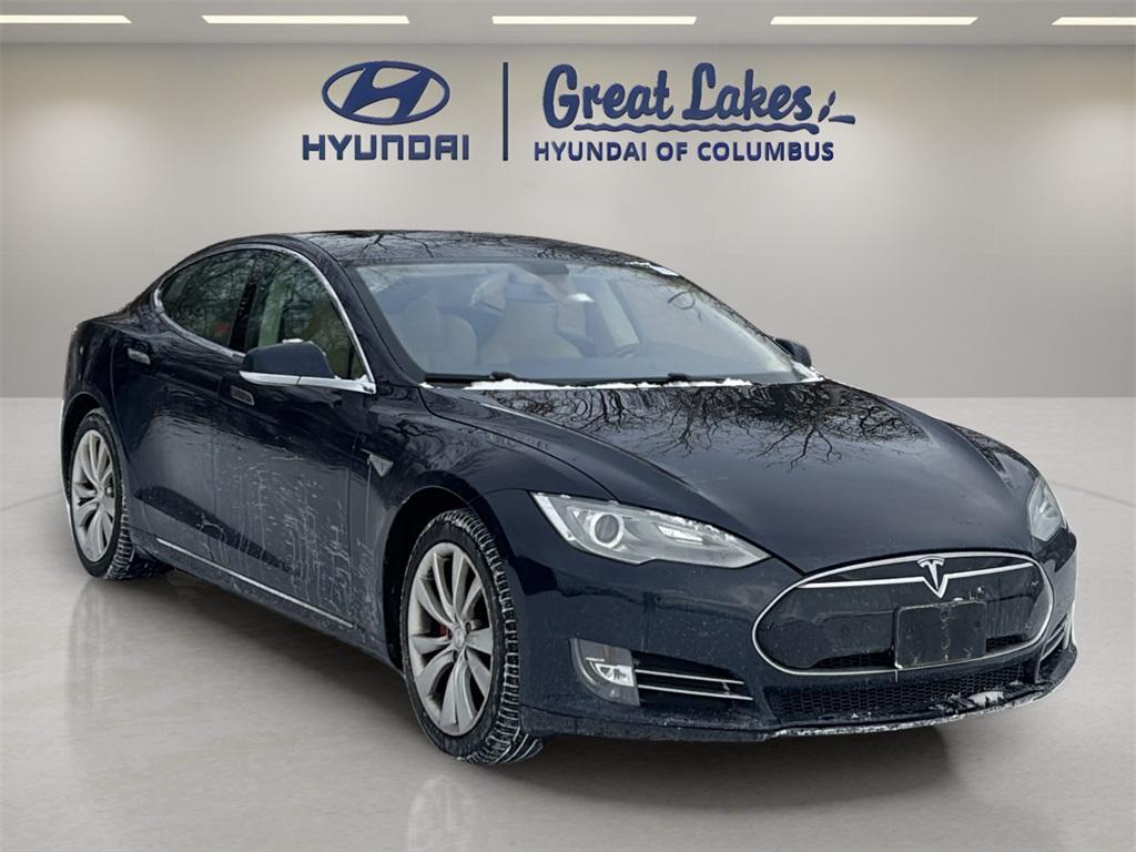 used 2014 Tesla Model S car, priced at $9,633