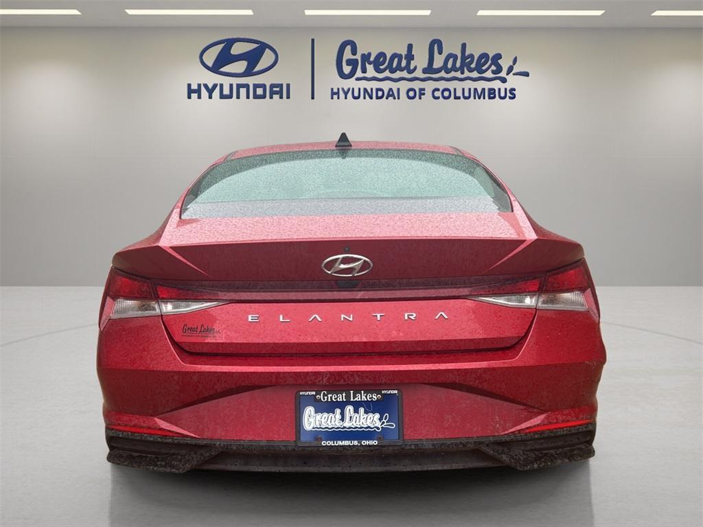 used 2021 Hyundai Elantra car, priced at $13,433