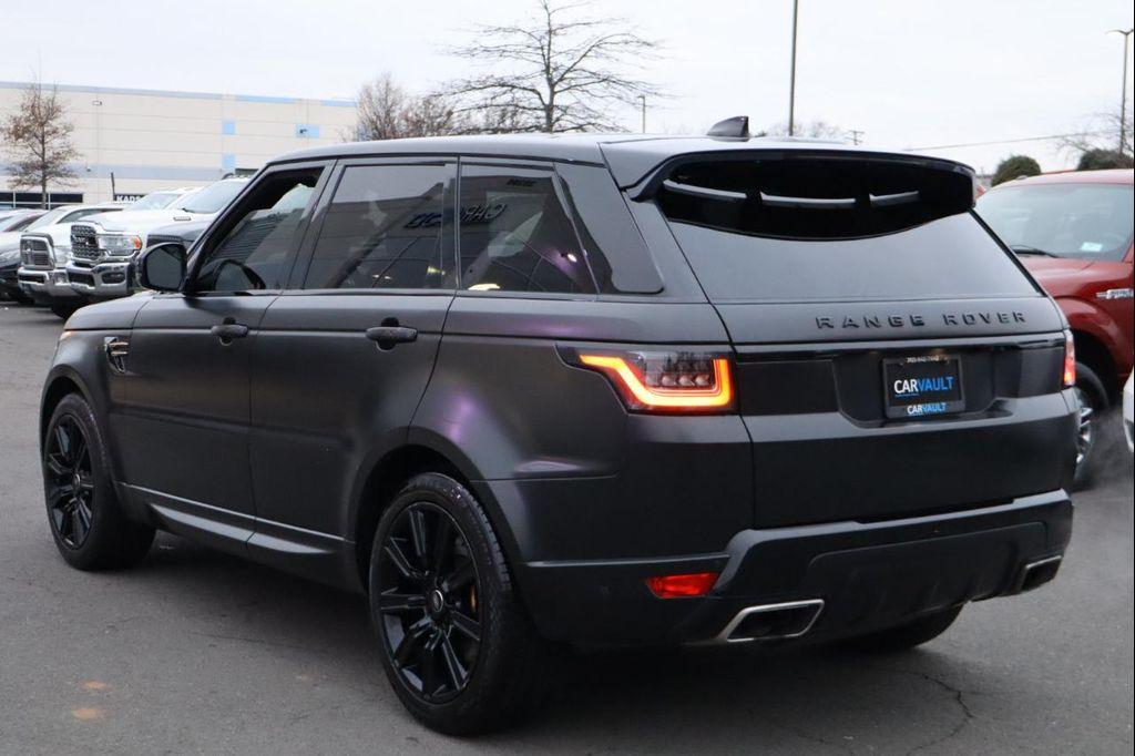 2020 Black Land Rover Range Rover Sport