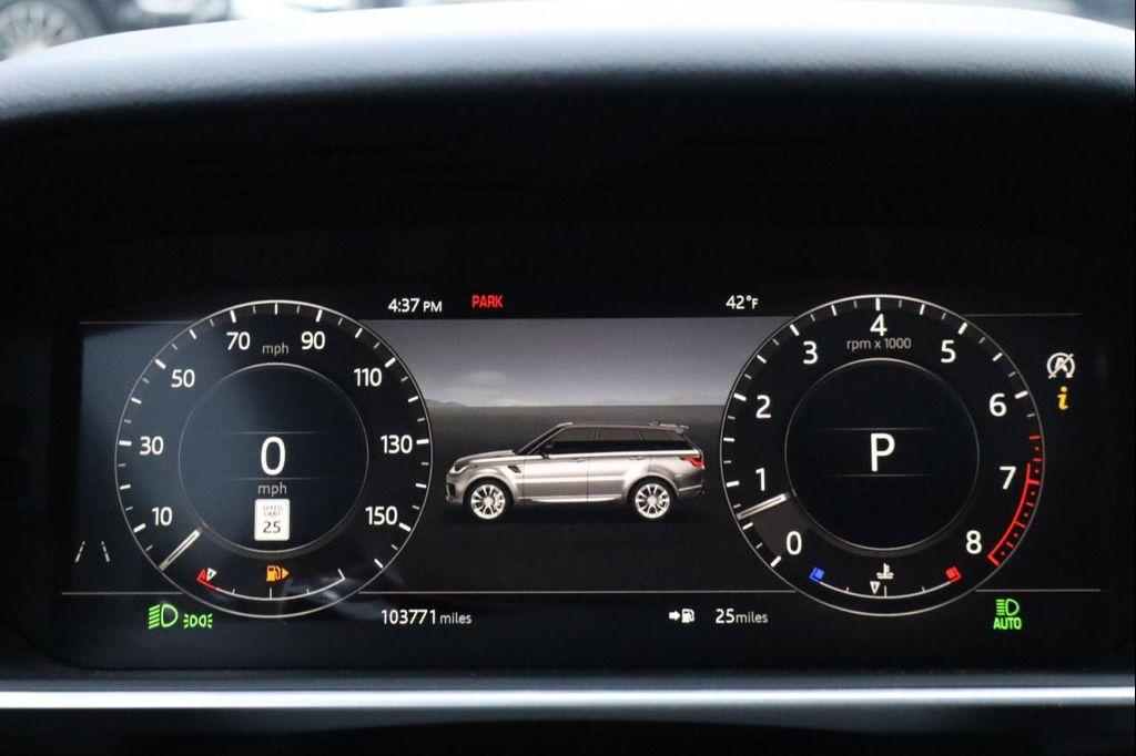 2020 Black Land Rover Range Rover Sport