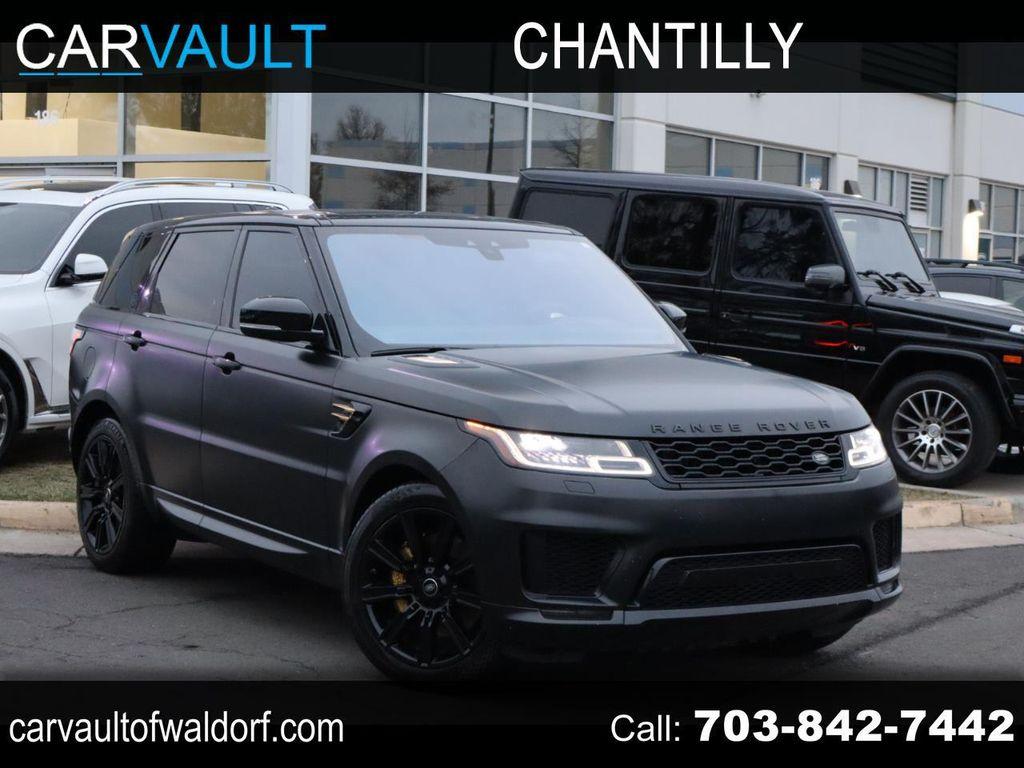 2020 Black Land Rover Range Rover Sport