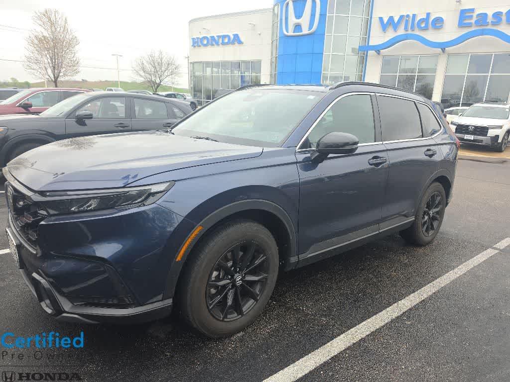 used 2025 Honda CR-V Hybrid car, priced at $33,756