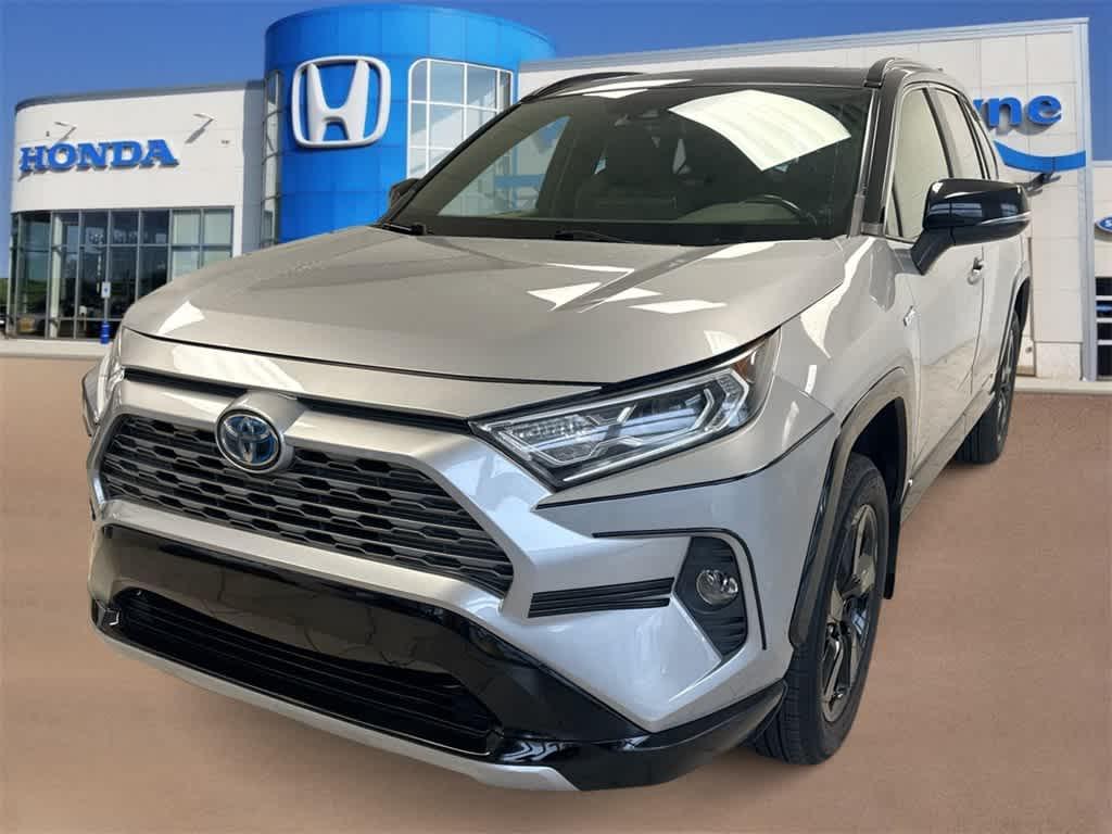 used 2019 Toyota RAV4 Hybrid car, priced at $23,879