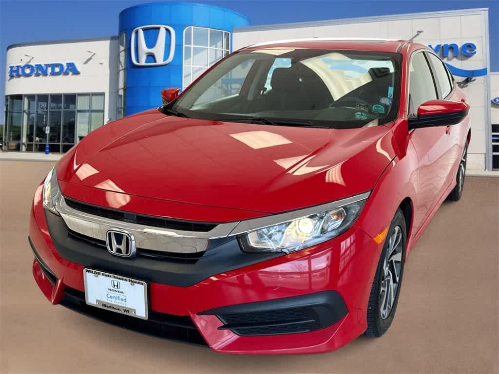 used 2016 Honda Civic car, priced at $14,822