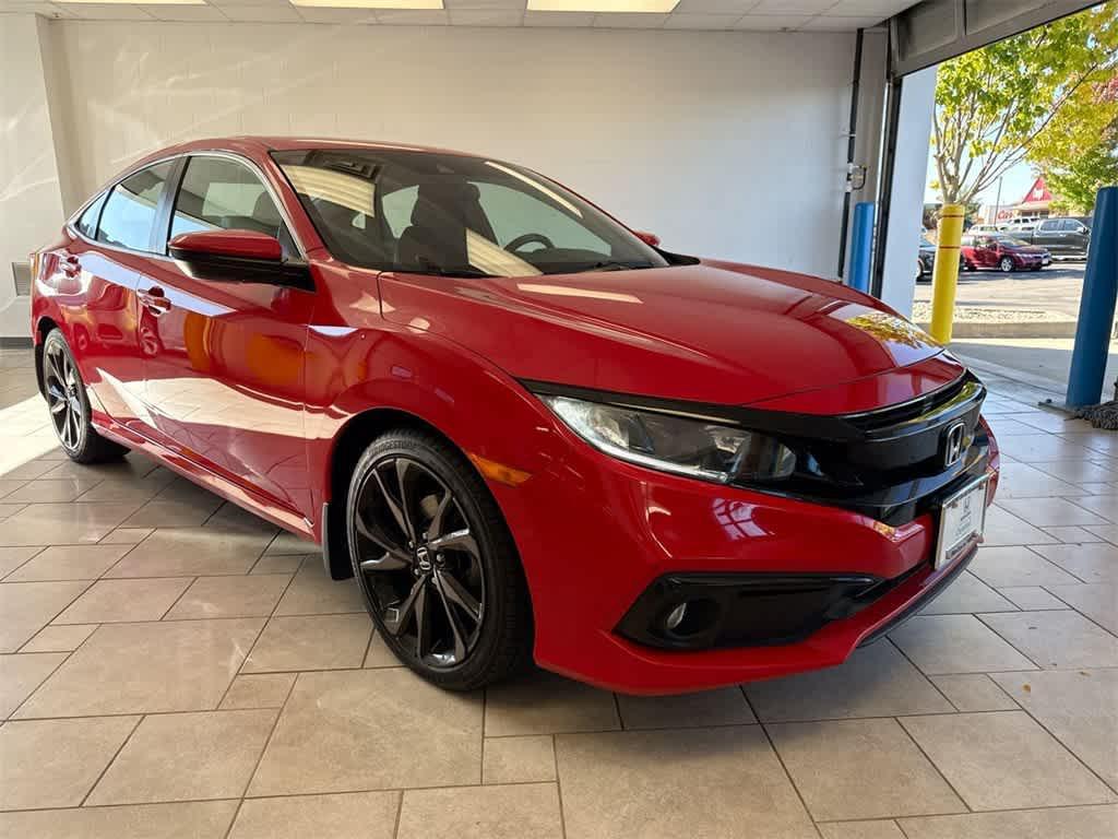 used 2019 Honda Civic car, priced at $21,602