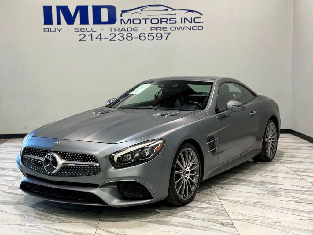used 2019 Mercedes-Benz SL 450 car, priced at $37,495