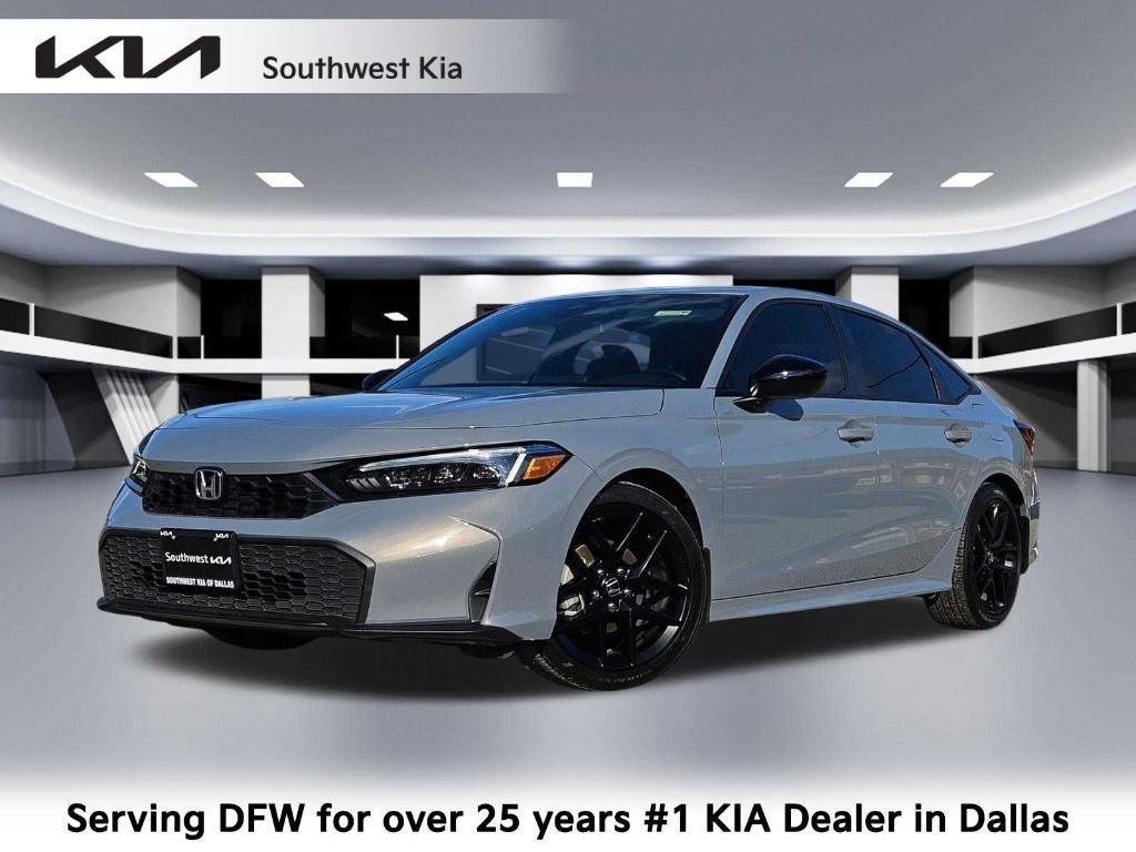 used 2025 Honda Civic car, priced at $24,901