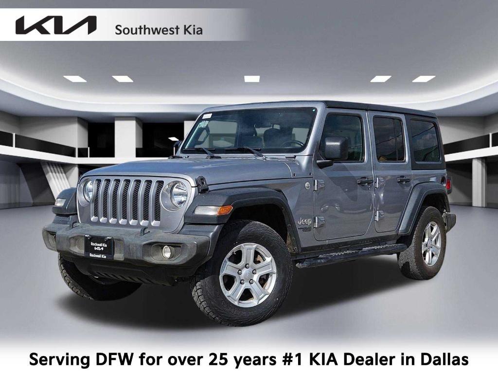 used 2020 Jeep Wrangler Unlimited car, priced at $21,684