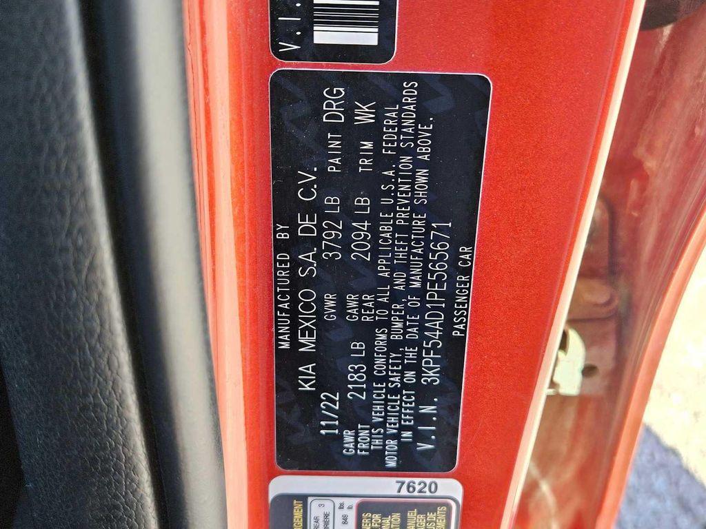 used 2023 Kia Forte car, priced at $17,734