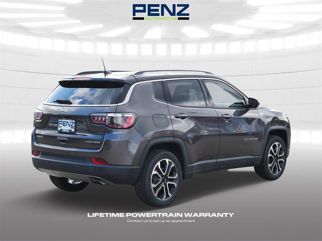 used 2022 Jeep Compass car, priced at $20,000