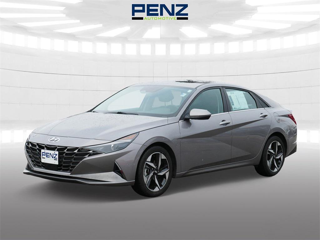 used 2021 Hyundai Elantra car, priced at $17,000