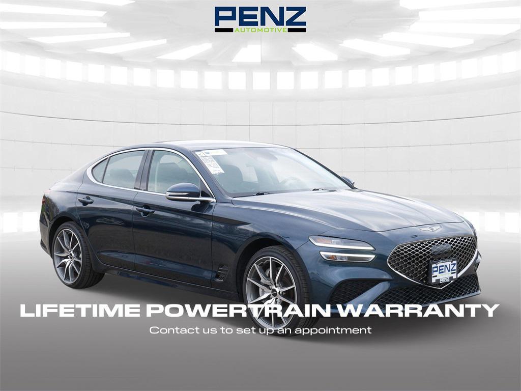 used 2024 Genesis G70 car, priced at $28,500