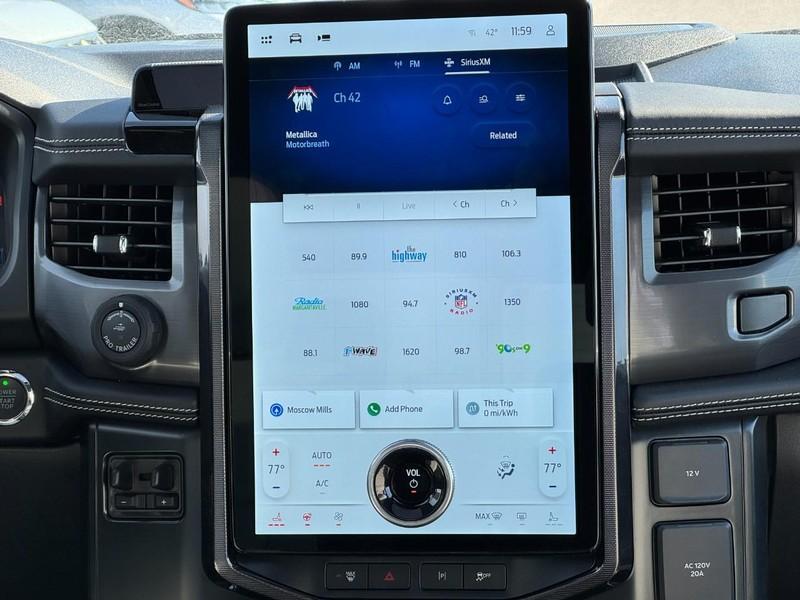 new 2025 Ford F-150 Lightning car, priced at $80,923