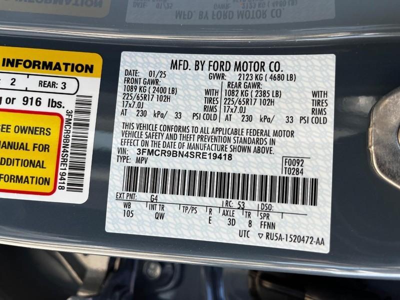 new 2025 Ford Bronco Sport car, priced at $31,046