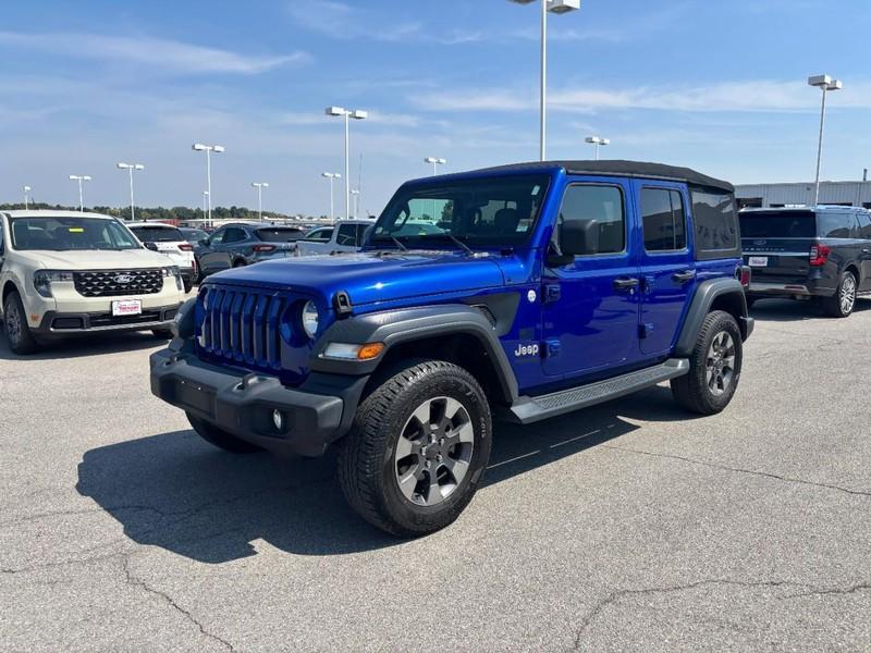 used 2020 Jeep Wrangler Unlimited car, priced at $28,595
