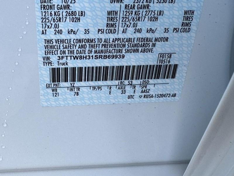 new 2025 Ford Maverick car, priced at $34,278