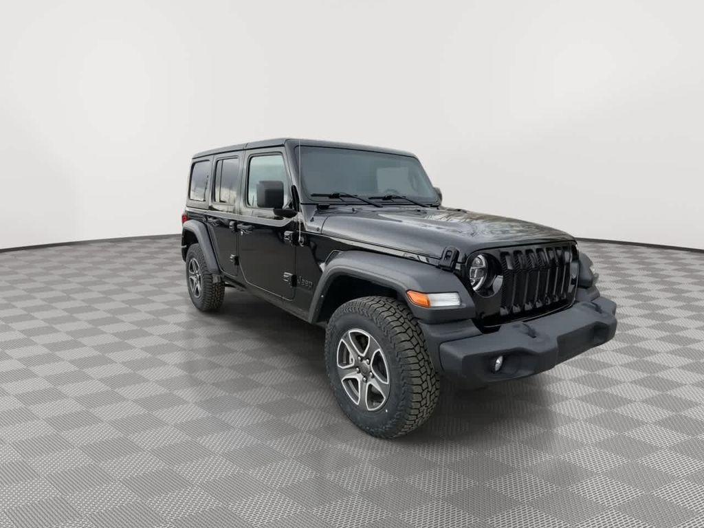 used 2022 Jeep Wrangler Unlimited car, priced at $30,903