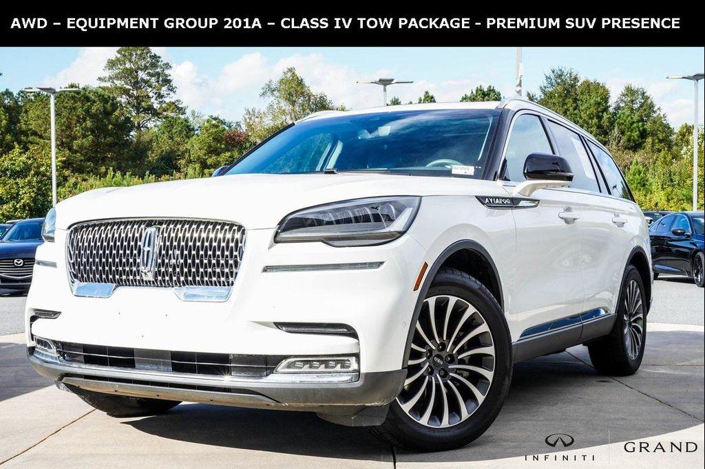 used 2020 Lincoln Aviator car, priced at $28,900
