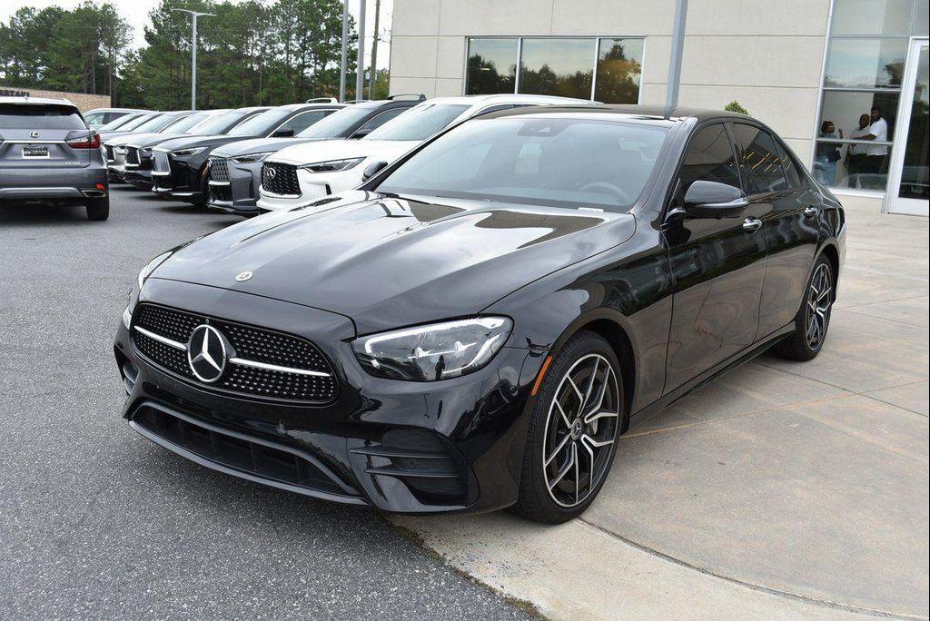 used 2022 Mercedes-Benz E-Class car, priced at $30,800