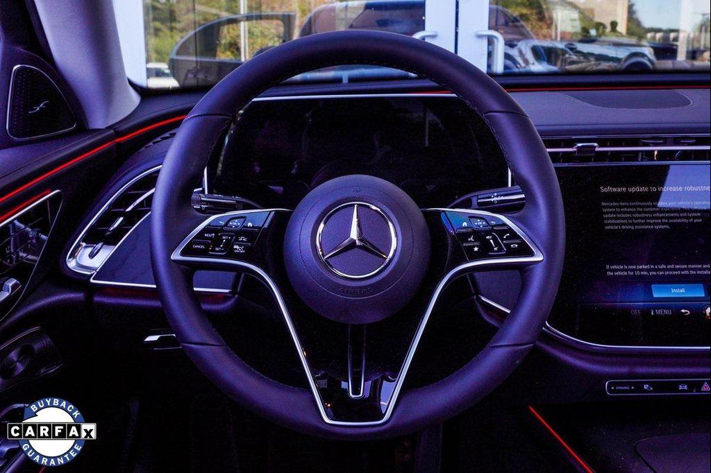 used 2024 Mercedes-Benz E-Class car, priced at $54,500