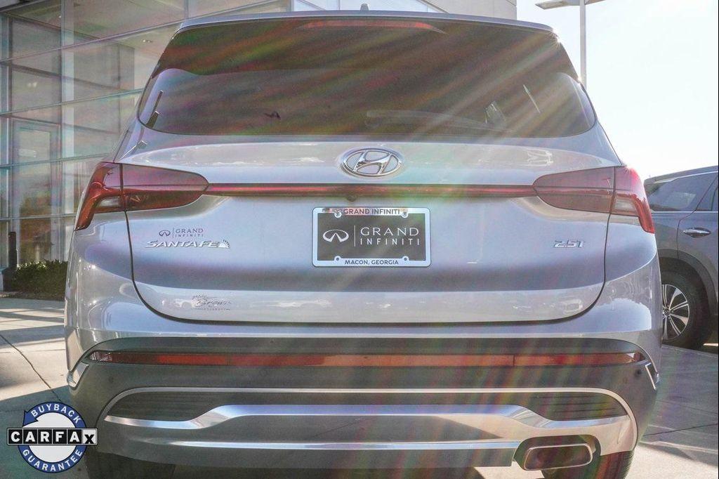 used 2021 Hyundai Santa Fe car, priced at $19,400