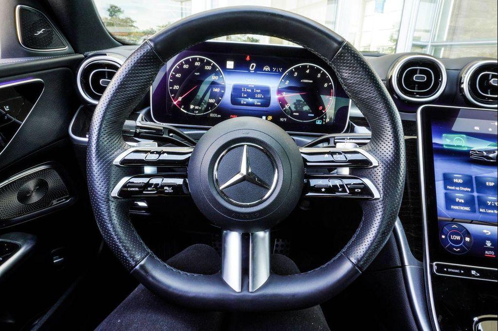 used 2023 Mercedes-Benz C-Class car, priced at $40,798