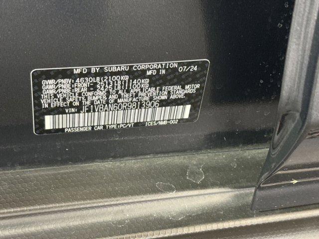 used 2024 Subaru WRX car, priced at $33,495