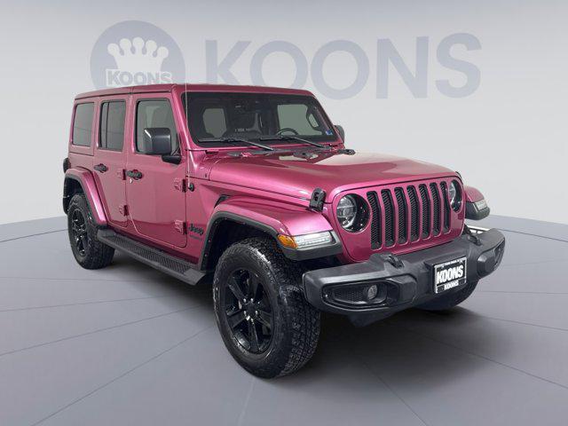 used 2022 Jeep Wrangler Unlimited car, priced at $33,500