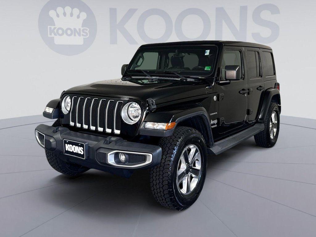 used 2020 Jeep Wrangler Unlimited car, priced at $25,245