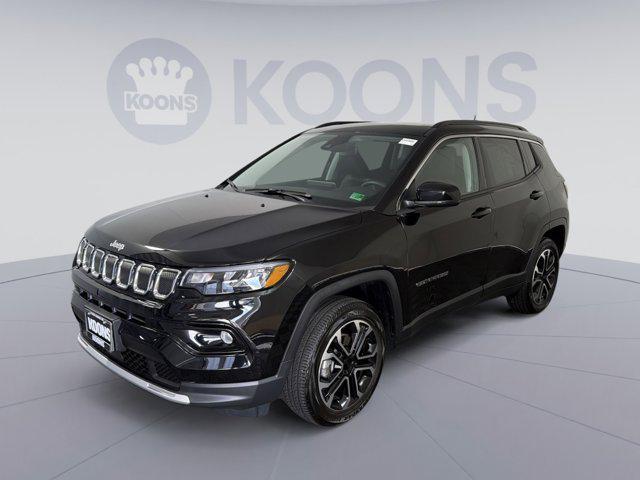 used 2022 Jeep Compass car, priced at $22,400