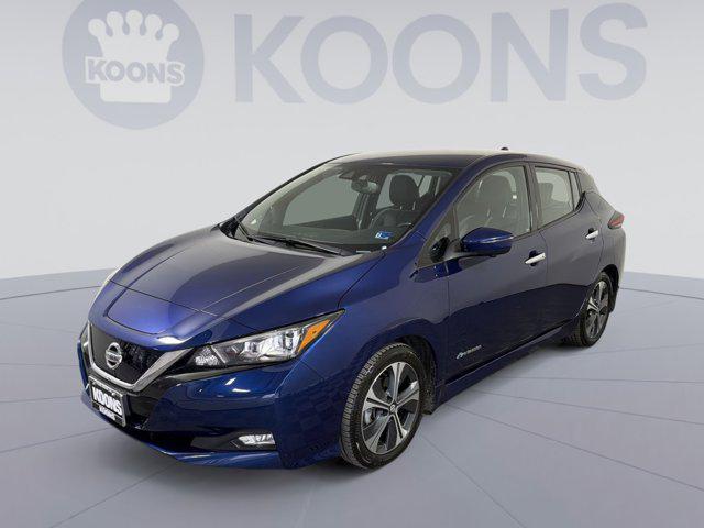 used 2018 Nissan Leaf car, priced at $9,500