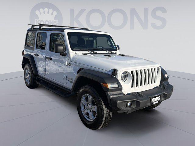 used 2020 Jeep Wrangler Unlimited car, priced at $21,500