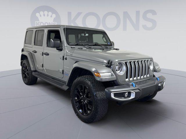 used 2022 Jeep Wrangler Unlimited 4xe car, priced at $28,500