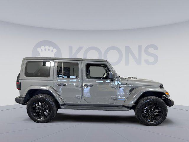 used 2022 Jeep Wrangler Unlimited 4xe car, priced at $28,500