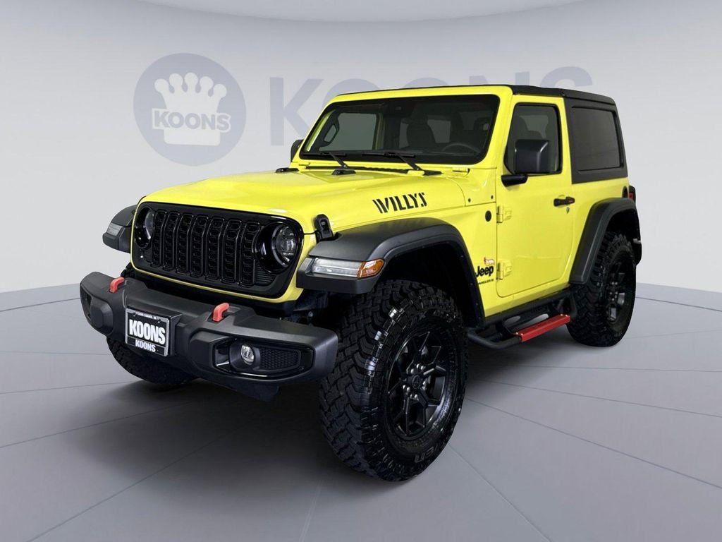 used 2024 Jeep Wrangler car, priced at $33,495